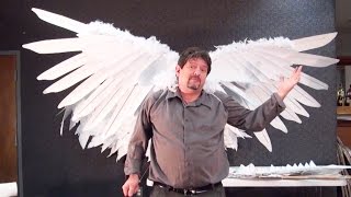 How To Make Real Life Epic Angel Wings [upl. by Balduin]