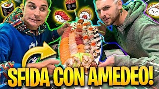 ANIMA E AMEDEO PREZIOSI VS BARCA DA 100 PEZZI DI SUSHI [upl. by Kevin]