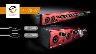 Focusrite Clarett 2Pre amp 8Pre USB Audio Interfaces  Expert Review [upl. by O'Grady423]