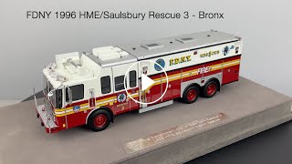 FDNY 1996 HMESaulsbury Rescue 3  Bronx [upl. by Corney]