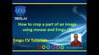 Emgucv  24 How to crop an image using mouse selection in Emgu CV [upl. by Ariamoy]