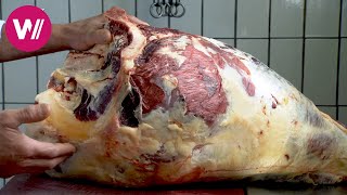 Schweizer Spezialitäten Bündnerfleisch und Nusstorte [upl. by Ettezoj]