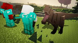 Surviving Dinosaurs in Minecraft [upl. by Cynth]