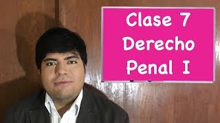 Derecho Penal I clase 7 [upl. by Dorothee]