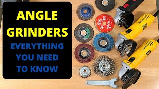 How to Use an Angle Grinder Angle Grinder Attachments [upl. by Atteram857]