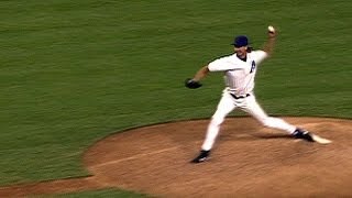 Big Unit notches 4000th career strikeout [upl. by Yrtnahc]