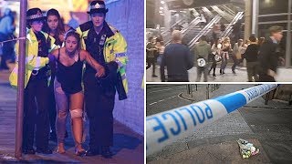 How the Manchester terror attack unfolded [upl. by Odnuges819]