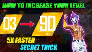 How To Increase Your Level Very Fast🔥  Garena Free Fire 24kGoldn  Mood ❤️  FreeFire Highlights [upl. by Itsur84]