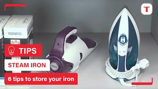 6 tips to store your iron  Tefal [upl. by Leummas]