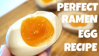 Perfect Ramen Soft Boiled Egg Recipe [upl. by Innavoj510]