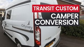 VAN TOUR Ford Transit Custom Camper Conversion [upl. by Connelly]