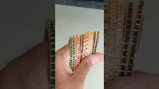 Stone Bangles collections Stone bangles designs [upl. by Ynaffad]