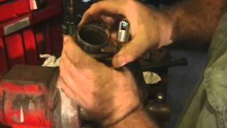 how to shrink amp contract a exhaust pipe to fit inside another [upl. by Maurili]