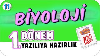 11Sınıf Biyoloji 1Dönem 1Yazılıya Hazırlık 📑 2023 [upl. by Notrab]