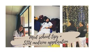 Med school freshie tips  SLU Medicine application  Med school Philippines [upl. by Shapiro]