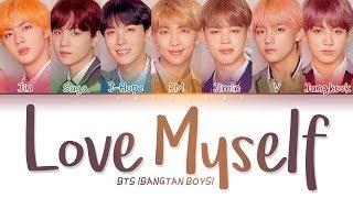 BTS 방탄소년단 Answer  Love Myself Color Coded Lyrics [upl. by Asen]