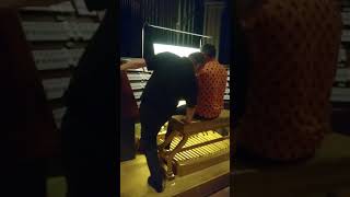 Trondheim Cathedral Organ gets loud [upl. by Vachil81]