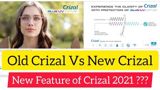 Old Crizal Lenses Vs New Crizal Blue UV Capture 2021  Special Crizal Glasses in 2021 [upl. by Eenwat]