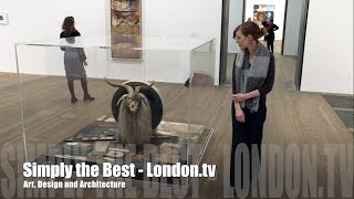 ART EXPLAINED  Robert Rauschenberg Monogram at Tate Modern [upl. by Eitirahc]