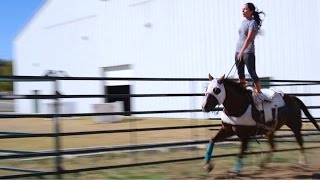 Haley Ganzel A Trick Riding Legacy [upl. by Anecusa]