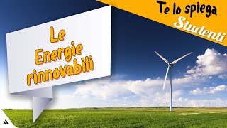 Cosa sono le energie rinnovabili [upl. by Teik]