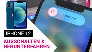 iPhone 12 📱 Ausschalten und Herunterfahren  Deutsch [upl. by Christos148]