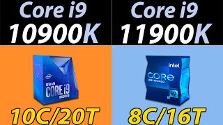 i910900K Vs i911900K  How Much Performance Difference [upl. by Meghan]