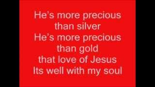 the Love of Jesus Charles Johnson  Lyrics [upl. by Piegari]