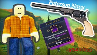 FINALLY BUYING THE PATERSON NAVY  SHOWCASE Wild West [upl. by Eilrac]