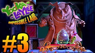 Yooka Laylee and the impossible Lair Gameplay Walkthrough Part 3 [upl. by Innis915]