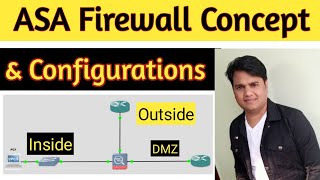 Cisco ASA Firewall Concept amp Basic Configurations  ASA CLI Configuration [upl. by Llenoj]