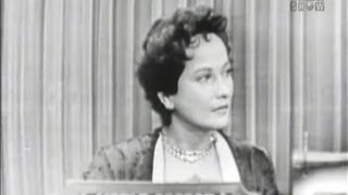 Whats My Line  Merle Oberon Oct 17 1954 [upl. by Onailime9]