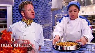 Chef Serves DOG FOOD to Gordon Ramsay  Hells Kitchen [upl. by Brittaney583]