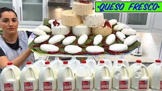 Como hacer queso fresco  🌶 🐄 🧀 En 🇺🇸USA🇺🇸 [upl. by Julita]