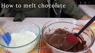 How To Melt White amp Milk Chocolate Chips [upl. by Devaney848]