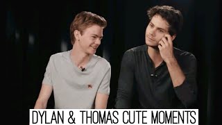 Dylan OBrien amp Thomas Sangster  Cute Moments [upl. by Blader136]