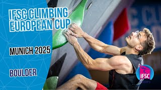 Mens boulder qualification  Munich 2025 [upl. by Holna]