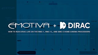 Emotiva Dirac Live Room Correction Tutorial [upl. by Enyleve174]