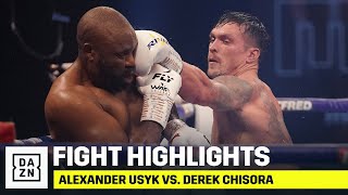 HIGHLIGHTS  Alexander Usyk vs Derek Chisora [upl. by Eidde]