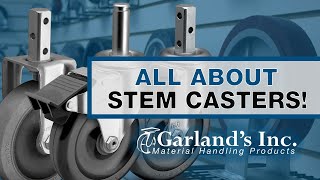 All About Stem Casters  from Your Caster Experts at Garlands [upl. by Enelcaj794]