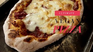 Ultimate Vegan Pizza From Scratch  The Buddhist Chef [upl. by Lia949]