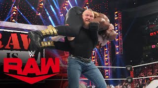 Brock Lesnar ruins Bobby Lashleys night [upl. by Ahsiuqat]