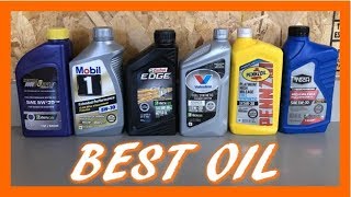 Synthetic Motor Oil Comparison  Which Engine Oil is Best [upl. by Moscow766]