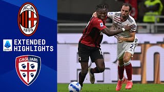 AC Milan vs Cagliari Extended Highlights  Serie A  CBS Sports Golazo [upl. by Erelia]