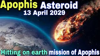 Apophis asteroid 99942 hitting on earth 13 April 2029 [upl. by Ursulette]