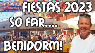 Benidorm  Fiesta Highlights so far [upl. by Itoyj]