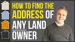 How To Find The Owner Of A Piece Of Land Real Estate  Using Land Registry Property Search [upl. by Lait]