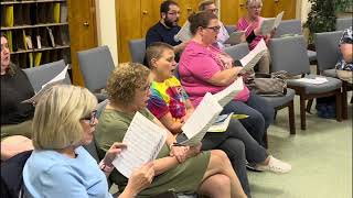 Meet the Canfield Presbyterian Church Chancel Choir [upl. by Amitak]