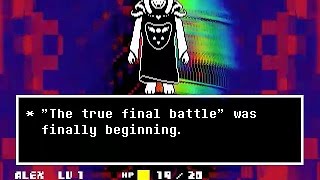 Undertale Pacifist  Finale 13 Hopes and Dreams [upl. by Ecnerret831]