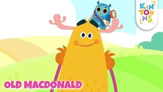 Old MacDonald Had A Farm  Nursery Rhyme With Lyrics  KinToons [upl. by Shieh313]